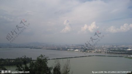 昆明市全景图片