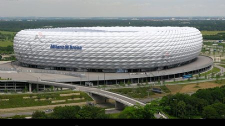 德国慕尼黑安联体育馆图片