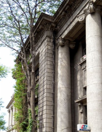 金融街邮政大楼一侧图片