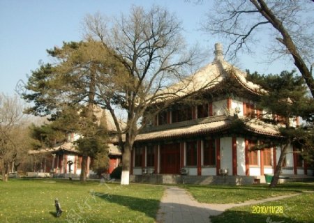 北京大学古建筑图片