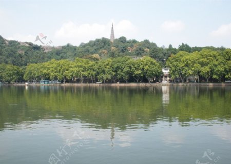 杭州西湖宝淑塔图片