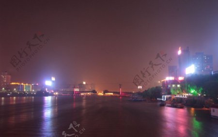 兰州黄河夜景图片