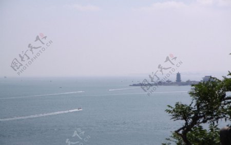蓬莱大海图片