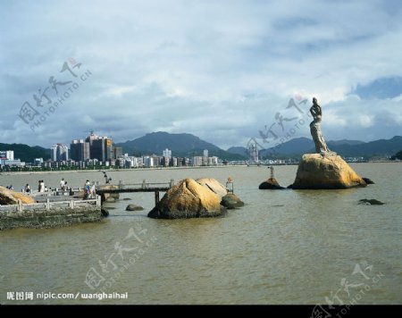 珠海城市素材珠海海边景色图片