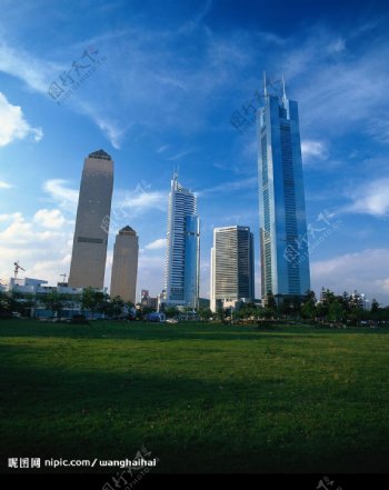 上海城市素材上海现代建筑图片