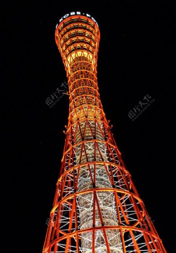 神户港塔图片