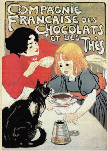 法兰西德帖和巧克力图片