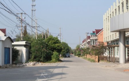 乡镇小街道图片