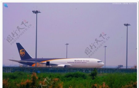 中国航空UPS航空图片