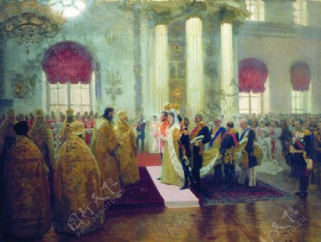 俄国尼古拉二世的婚礼图片