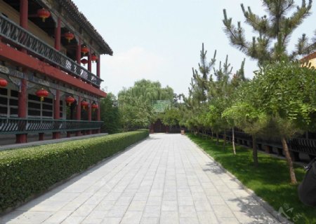 中国韩园古楼图片
