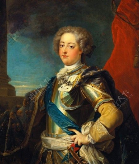 法国国王路易十五图片