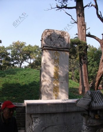 山东曲阜孔子墓图片