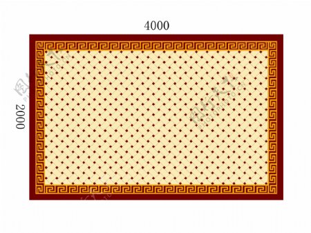 中式地毯图片