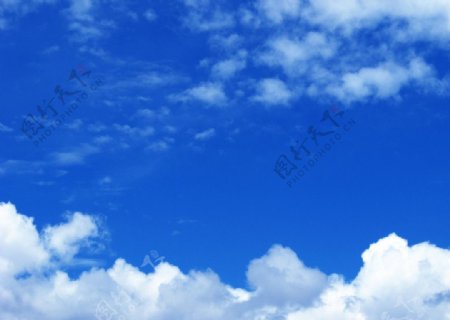 白云蓝天图片