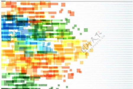 彩色抽象背景图片
