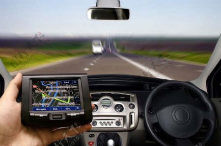 GPS导航仪高清图片