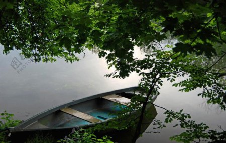 湖上之舟图片