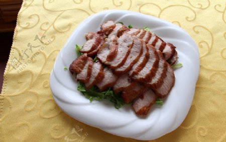 碳烤猪颈肉图片