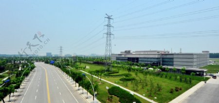 徐州新城区园区景观图片