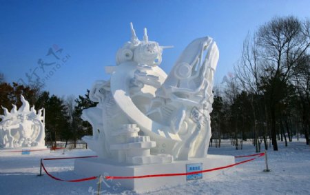 哈尔滨雪雕图片