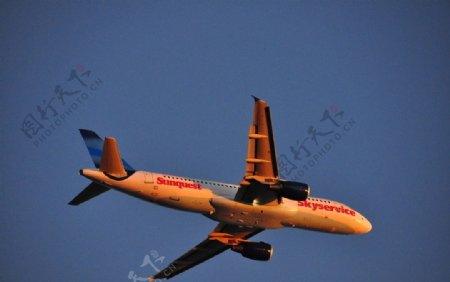 空客A320远程客机图片