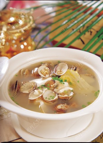 文蛤豆腐汤图片