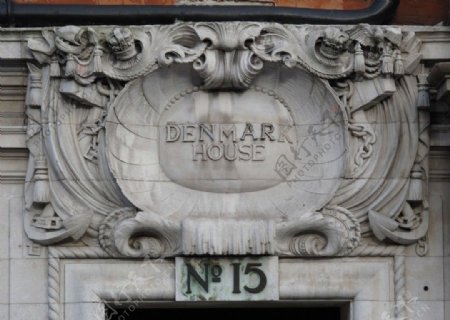 国外古老大楼的门牌号码图片