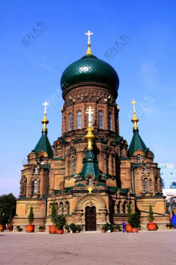 哈尔滨教堂图片