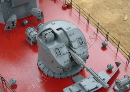 舰炮模型图片