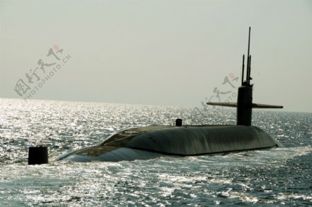 俄亥俄级183马里兰号弹道导弹核潜艇图片