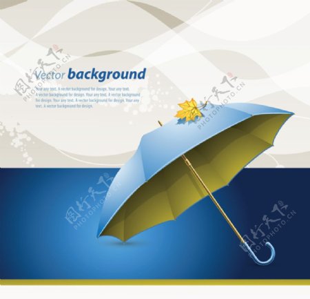 雨伞背景图片