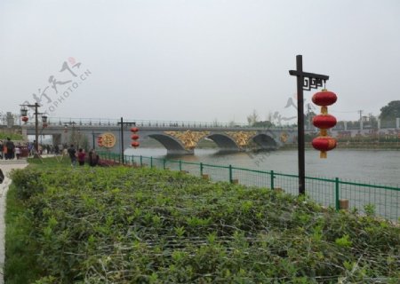 西安汉城湖遗址公园图片