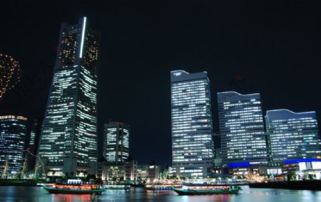 夜上海江景图片