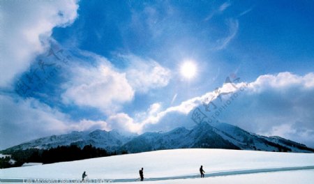 滑雪胜地莱莫斯图片