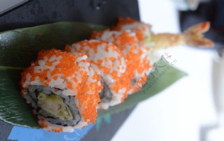 天妇罗虾卷寿司图片