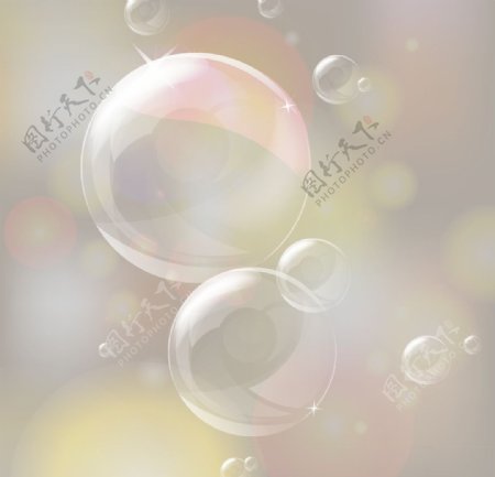 气泡背景图片