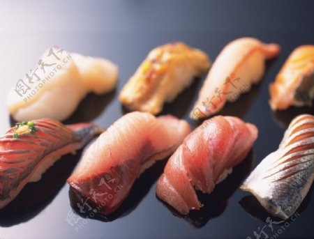 食品美味的寿司图片