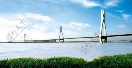 扬州润扬大桥图片
