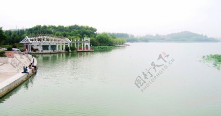武汉月湖风光图片