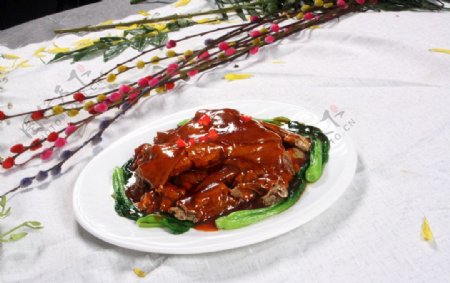 红焖坛子肉图片