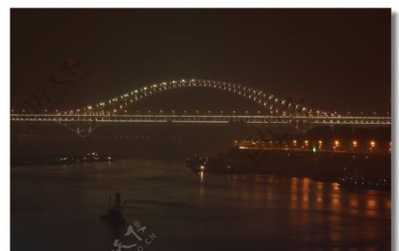 朝天门长江大桥图片