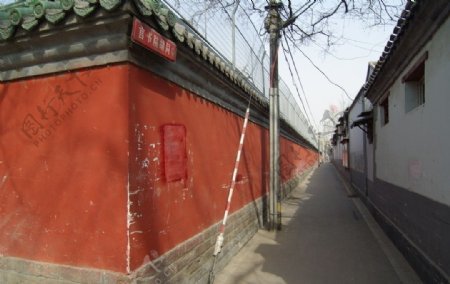 北京的胡同图片