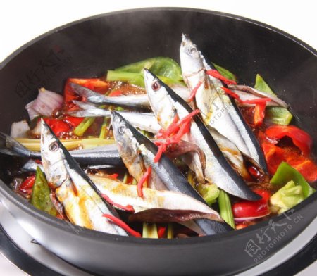 干锅银尖鱼图片