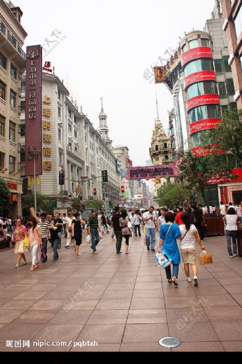 上海南京路步行街3图片
