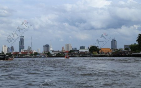曼谷湄南河图片