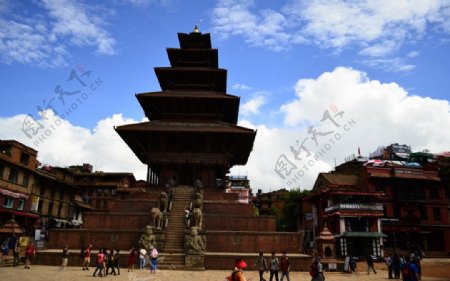 尼泊尔神庙图片