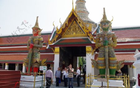 泰国佛教寺院寺院大皇宫图片