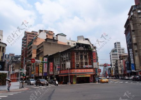 台北街景图片