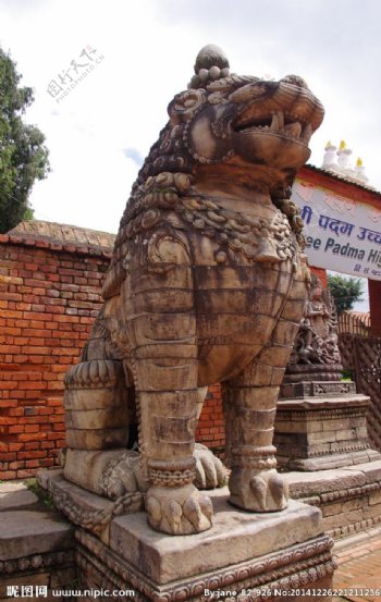 尼泊尔雕塑图片